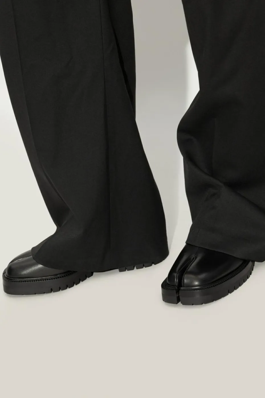 Maison Margiela CZARNY Buty `Tabi`