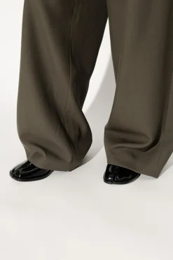 Maison Margiela CZARNY Buty typu ‘loafers’ z wycięciem ‘Tabi’