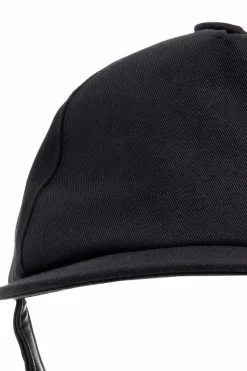 Maison Margiela CZARNY Czapka z daszkiem