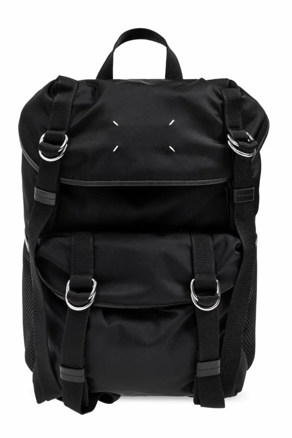Maison Margiela CZARNY Plecak z logo