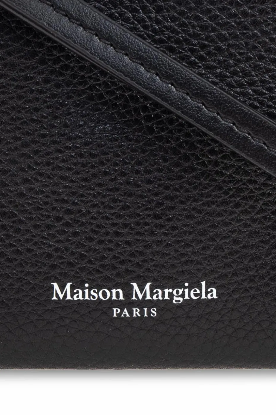 Maison Margiela CZARNY Saszetka na pasku