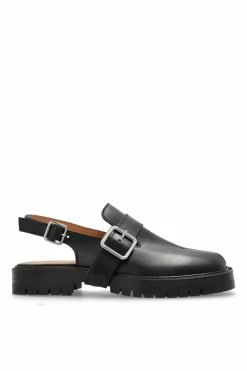 Maison Margiela CZARNY Skórzane buty