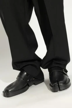 Maison Margiela CZARNY Skórzane buty