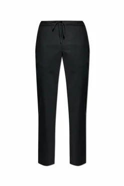 Maison Margiela CZARNY Spodnie ze zwężanymi nogawkami