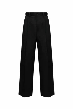 Maison Margiela CZARNY Spodnie z logo