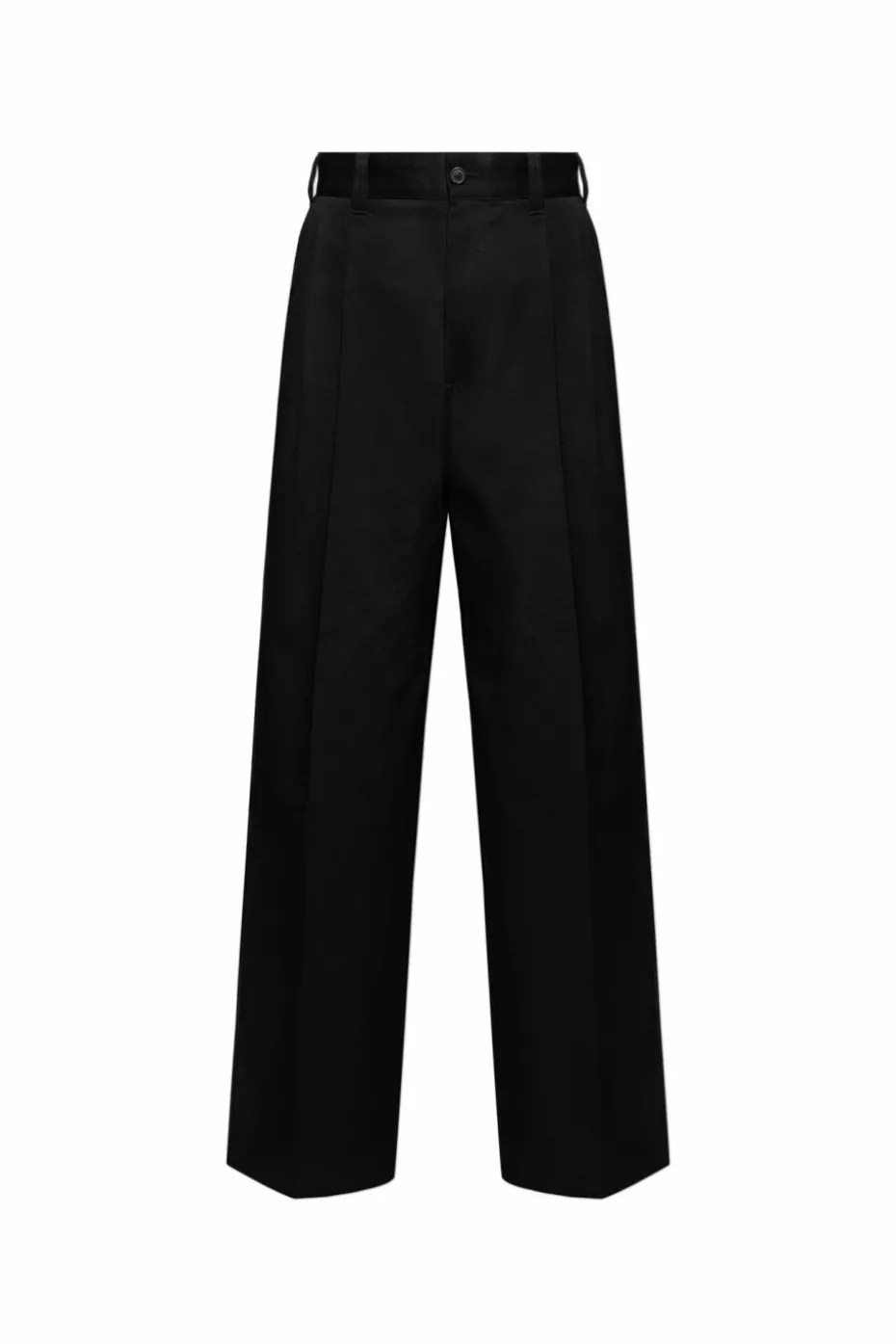 Maison Margiela CZARNY Spodnie z logo