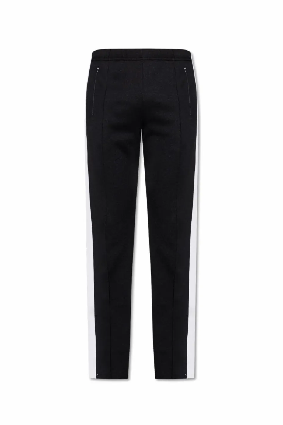 Maison Margiela CZARNY Spodnie z lampasami