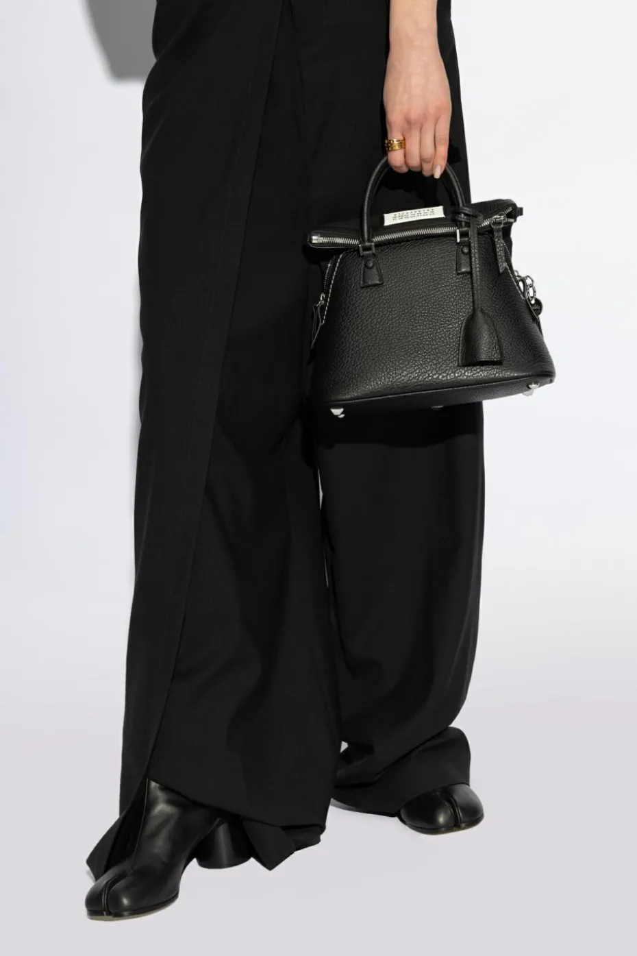 Maison Margiela CZARNY Torba do ręki `5AC Mini`