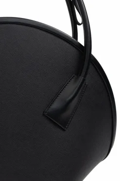 Maison Margiela CZARNY Torba do ręki z logo