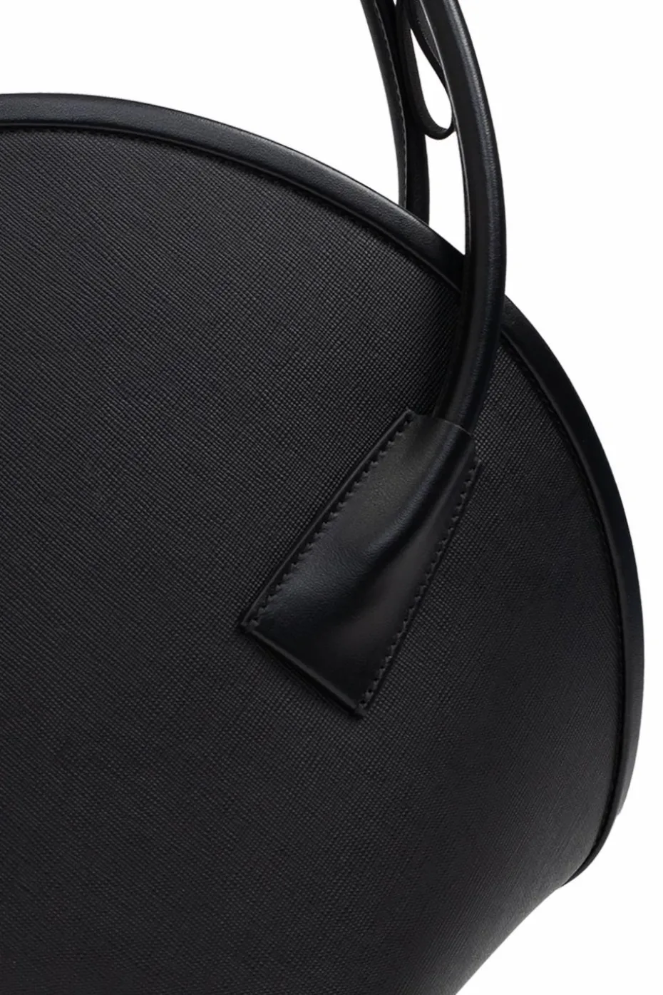 Maison Margiela CZARNY Torba do ręki z logo