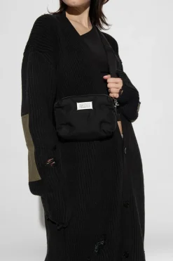 Maison Margiela CZARNY Torba na pas ‘Glam Slam’