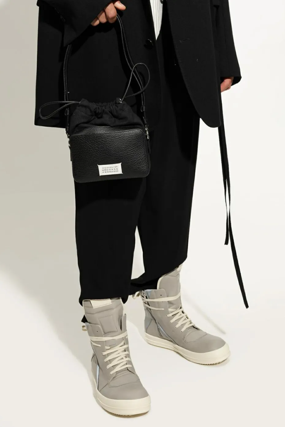 Maison Margiela CZARNY Torba na ramię '5AC Camera'