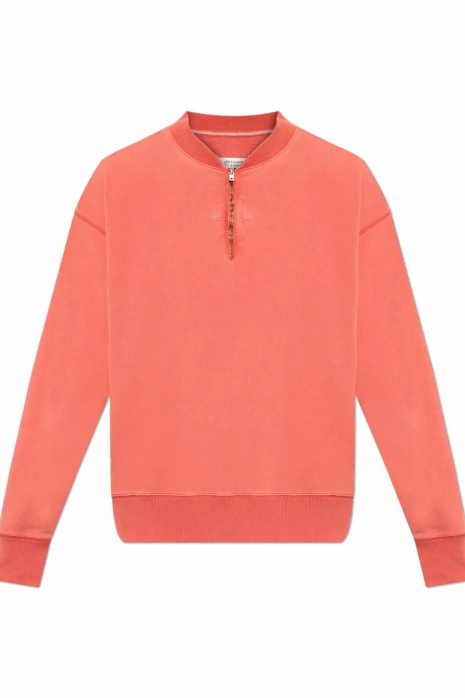 Maison Margiela CZERWONY Bawełniana bluza