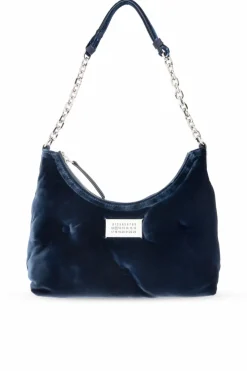 Maison Margiela GRANATOWY Torba na ramię `Glam Slam Small`