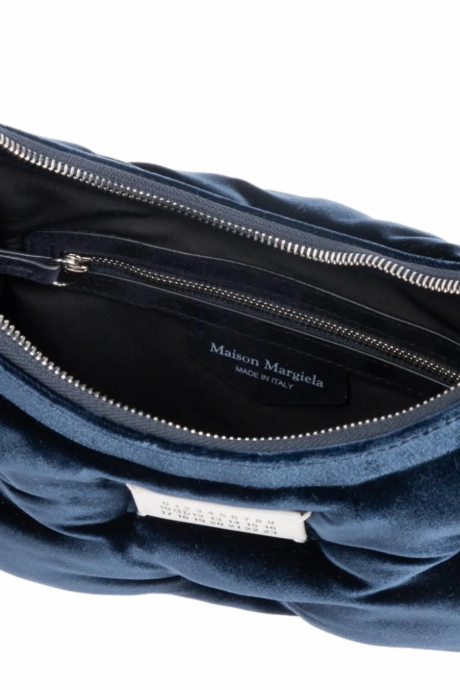 Maison Margiela GRANATOWY Torba na ramię `Glam Slam Small`