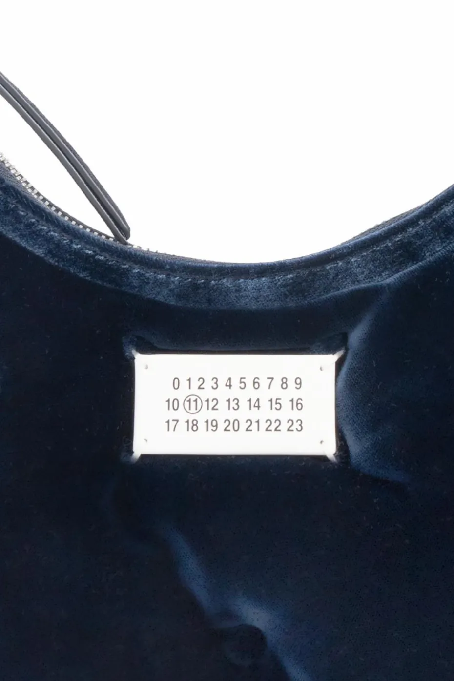 Maison Margiela GRANATOWY Torba na ramię `Glam Slam Small`