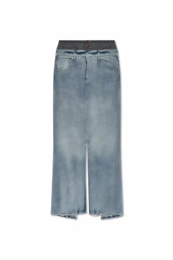 Maison Margiela jasnoniebieski Jeansowa spódnica