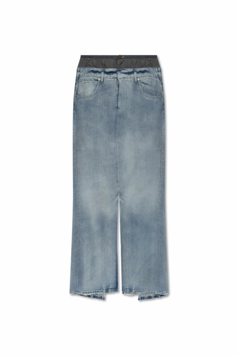 Maison Margiela jasnoniebieski Jeansowa spódnica