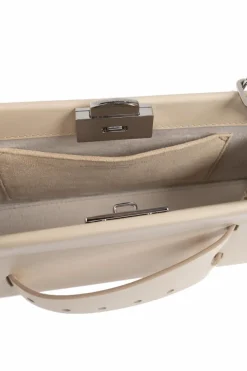 Maison Margiela kremowy Torba do ręki `Snatched Small`