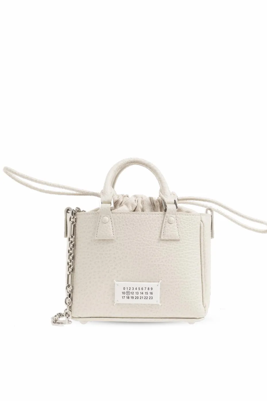 Maison Margiela kremowy Torba na ramię ‘5AC’ typu ‘shopper’