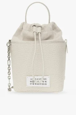 Maison Margiela kremowy Torba na ramię ‘5AC Small’