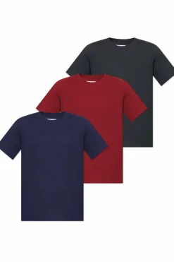 Maison Margiela MULTIKOLOR Trójpak t-shirtów