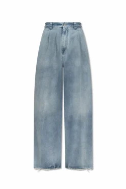 Maison Margiela NIEBIESKI Jeansy z kieszeniami