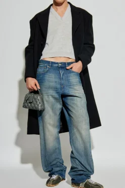 Maison Margiela SZARY Bawełniana kamizelka