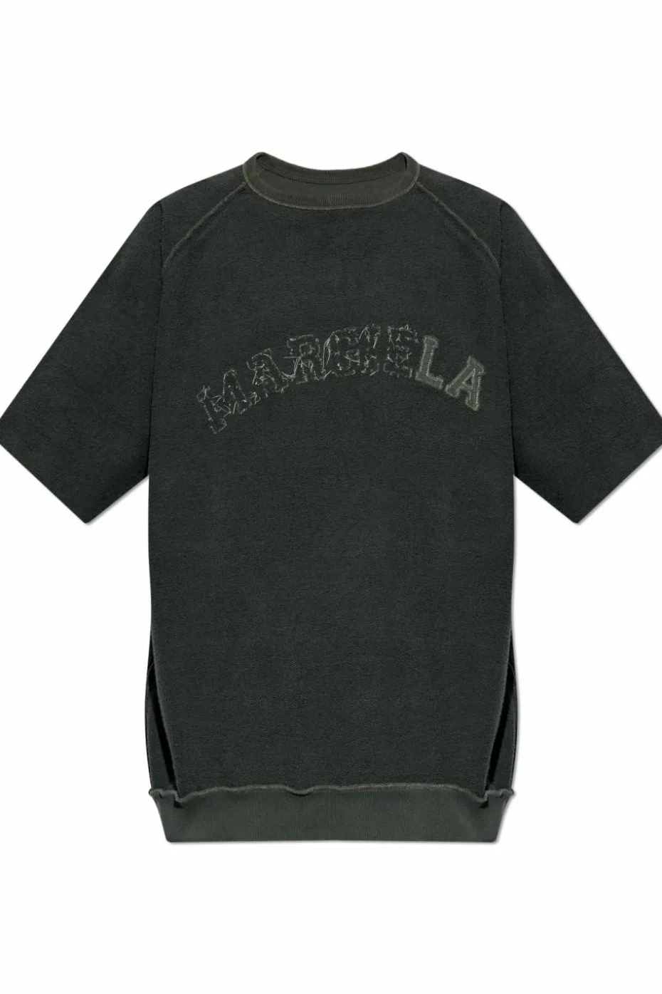 Maison Margiela SZARY Bluza z logo