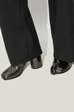 Maison Margiela SZARY Botki na obcasie `Tabi`