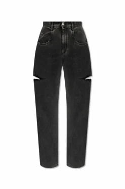 Maison Margiela SZARY Jeansy typu ‘loose’