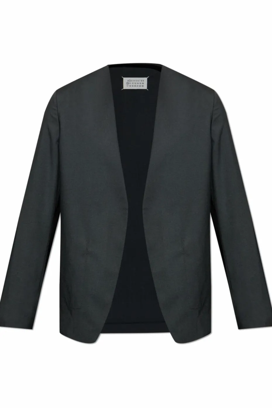 Maison Margiela SZARY Marynarka bez zapięcia
