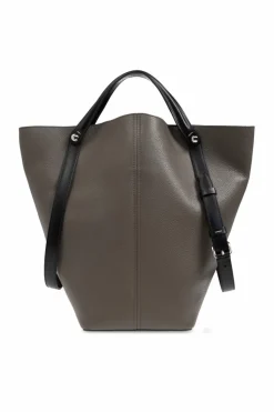 Maison Margiela SZARY Torba do ręki z logo