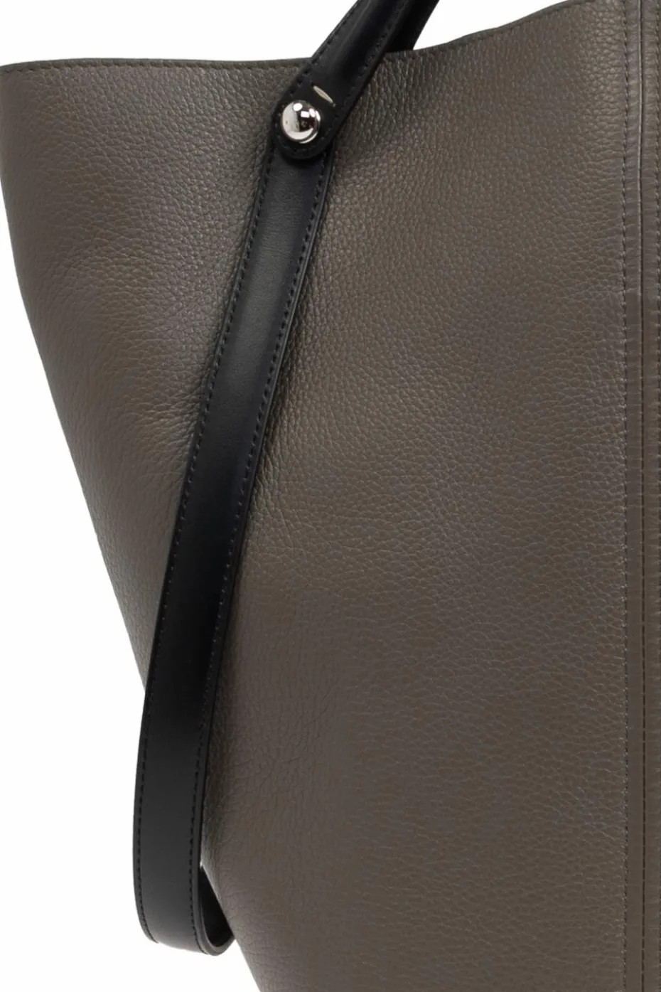 Maison Margiela SZARY Torba do ręki z logo