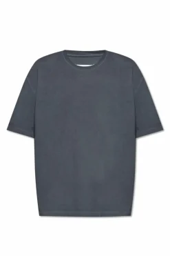 Maison Margiela SZARY T-shirt z logo