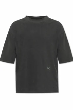 Maison Margiela SZARY T-shirt z logo