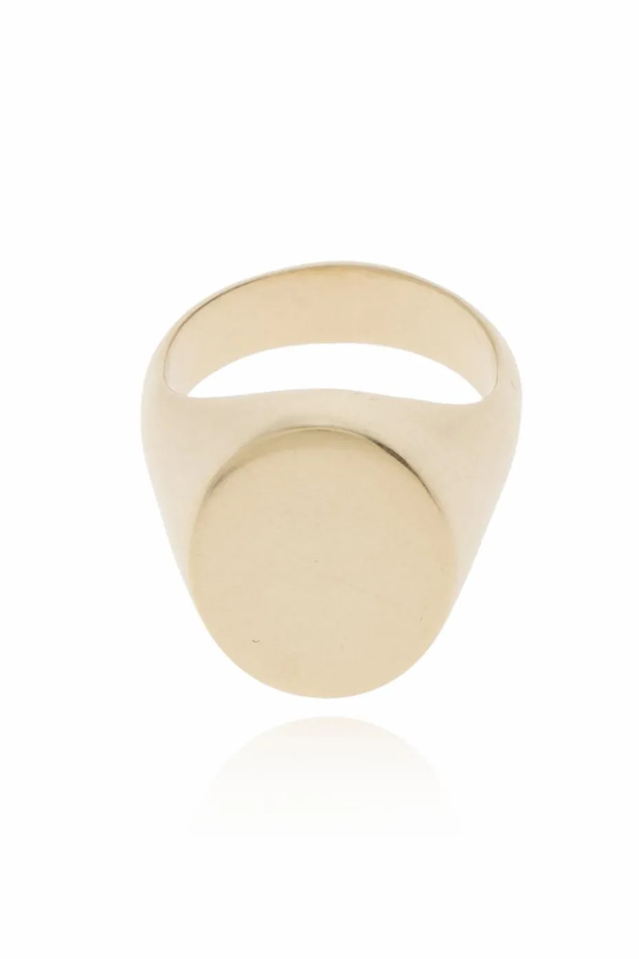 Maison Margiela ZŁOTY Pierścień z logo