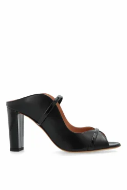 Malone Souliers CZARNY Klapki na obcasie `Norah`