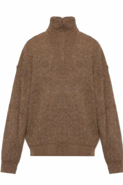 MARANT BRĄZOWY Sweter `Dinan