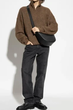 MARANT BRĄZOWY Sweter `Dinan