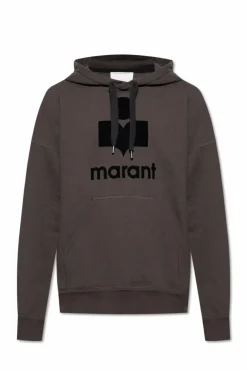 MARANT CZARNY Bluza z logo ‘Miley’