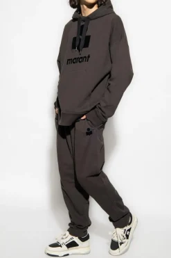 MARANT CZARNY Bluza z logo ‘Miley’