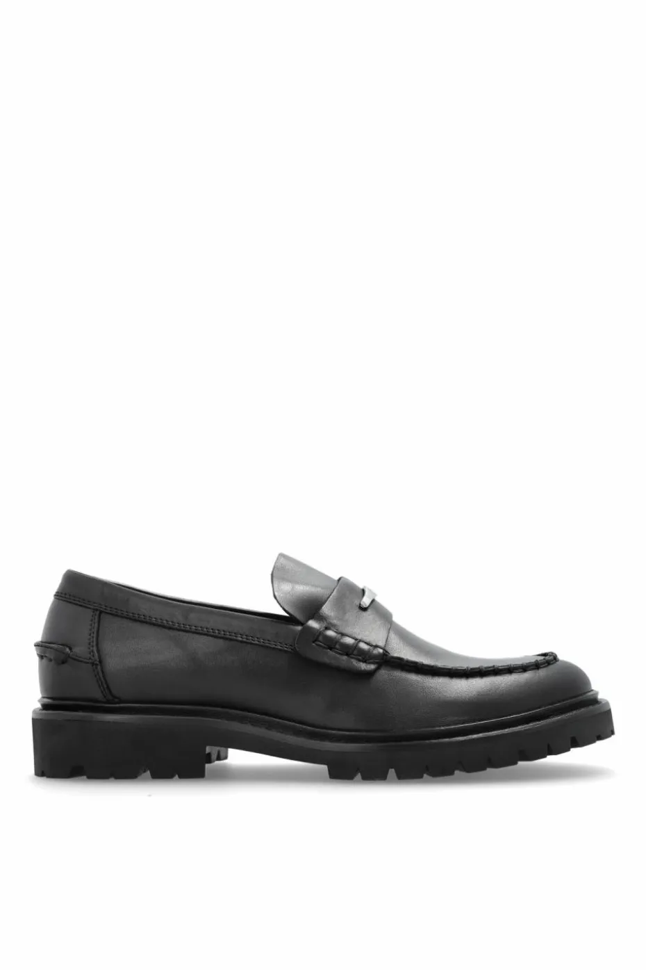 MARANT CZARNY Buty ‘Frezzah’ typu ‘loafers’
