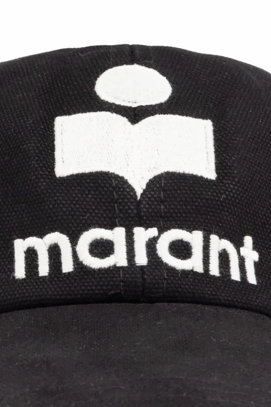 MARANT CZARNY Czapka z daszkiem `Tyron`