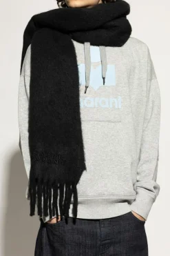 MARANT CZARNY Szal `Firny`