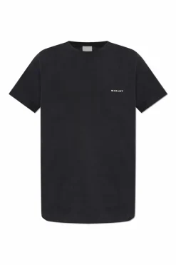 MARANT CZARNY T-shirt `Zafferh`