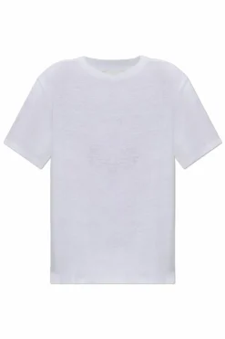 Marant Etoile BIAŁY T-shirt `Zewel`