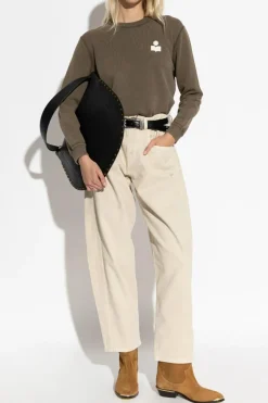 Marant Etoile BRĄZOWY Bluza `Maurine`