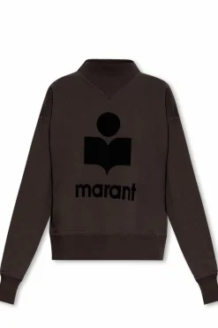 Marant Etoile CZARNY Bluza ‘Moby’