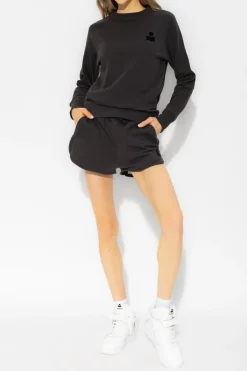 Marant Etoile CZARNY Bluza ‘Milla’